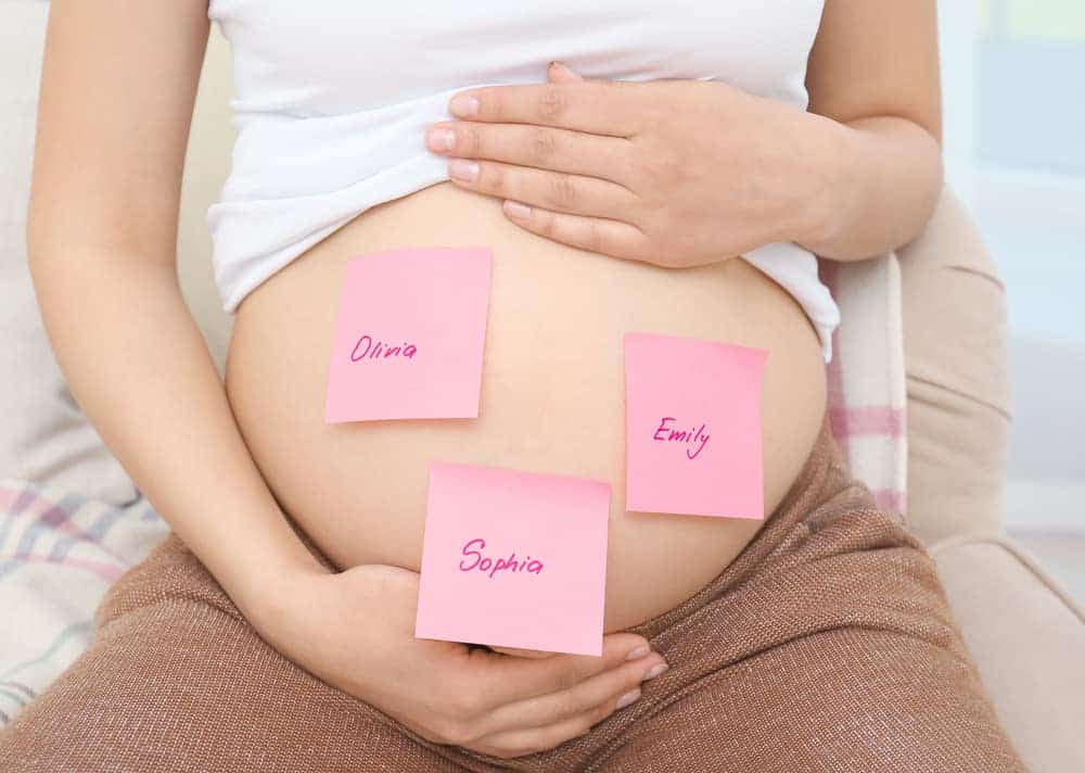 Naam van baby tijdens zwangerschap voor de bevalling? -